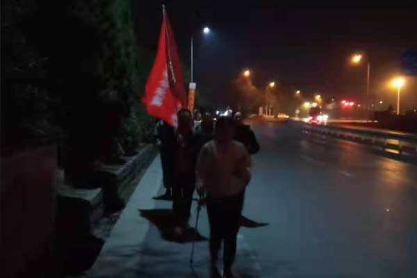 君浩環(huán)保團(tuán)隊(duì)出發(fā)