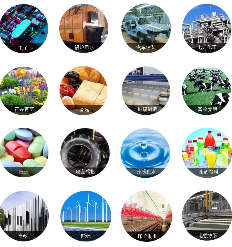 反滲透設備應用范圍