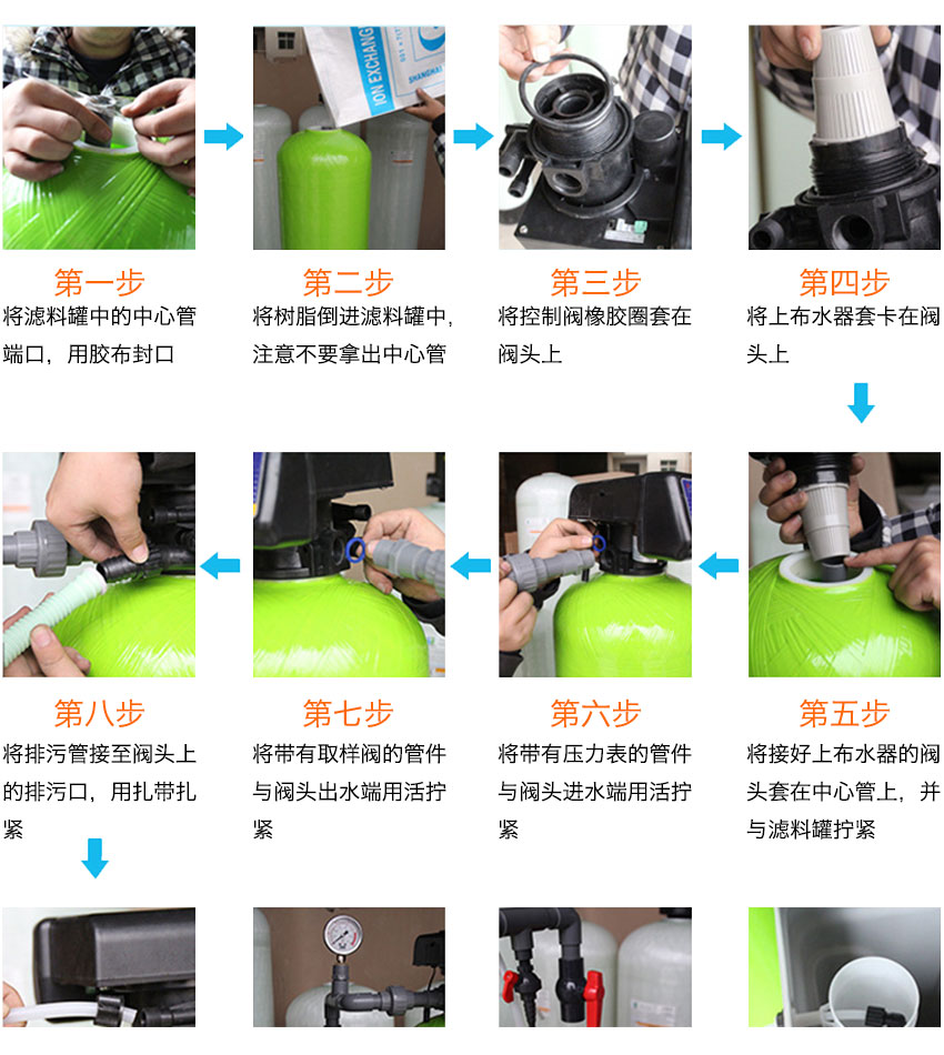 軟化水設備安裝詳解 軟化水設備安裝詳解