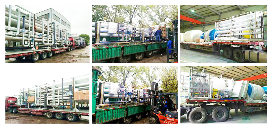 反滲透裝置發(fā)貨實景 反滲透裝置發(fā)貨實景